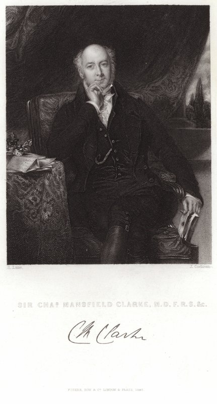 Ritratto di Sir Charles Mansfield Clarke da Samuel Lane