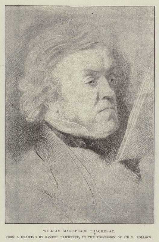 William Makepeace Thackeray da Samuel Lawrence