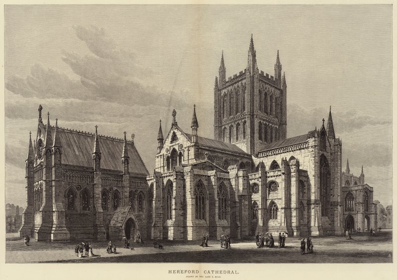 Cattedrale di Hereford da Samuel Read