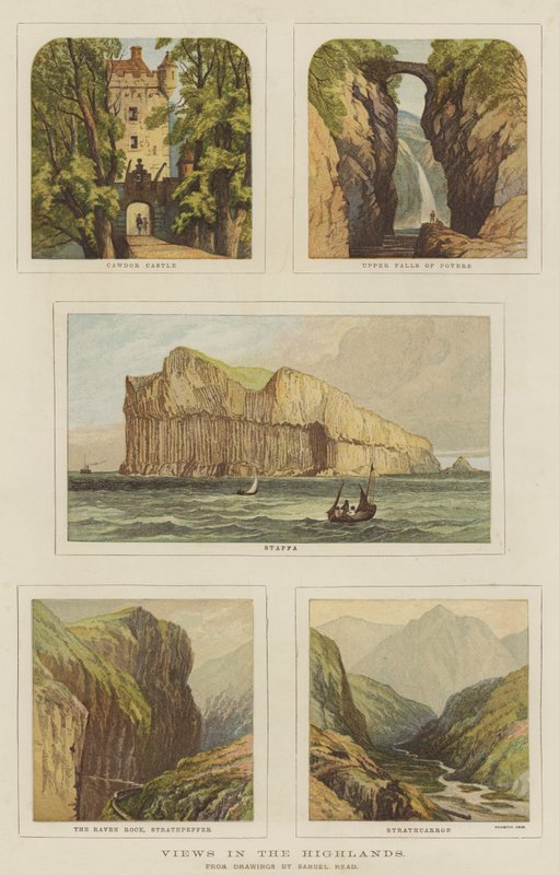 Vedute delle Highlands da Samuel Read