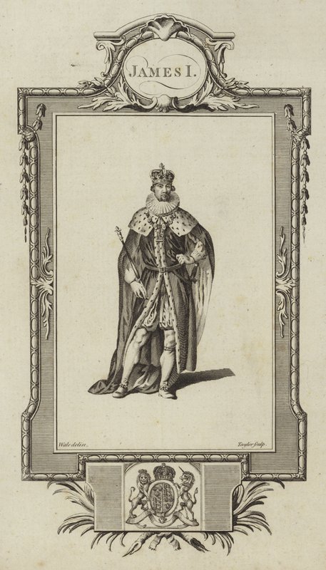 Ritratto di Giacomo I da Samuel Wale