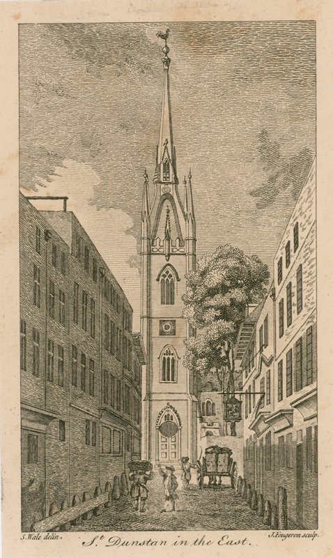 San Dunstan in the East, Londra da Samuel Wale