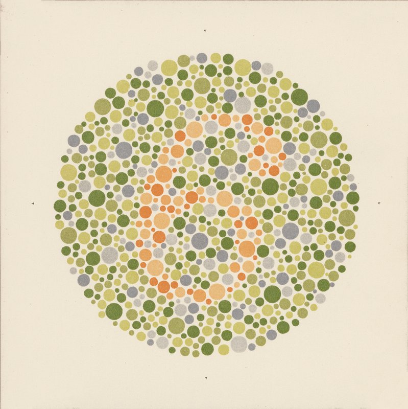 Test di Ishihara per rilevare il daltonismo da School Japanese