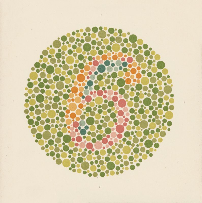 Test di Ishihara per rilevare il daltonismo da School Japanese