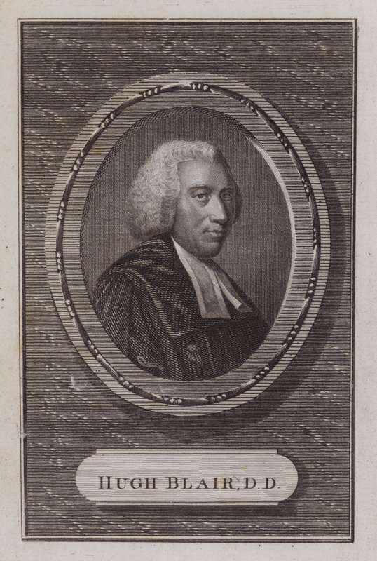 Hugh Blair, ecclesiastico scozzese (incisione) da Scottish School