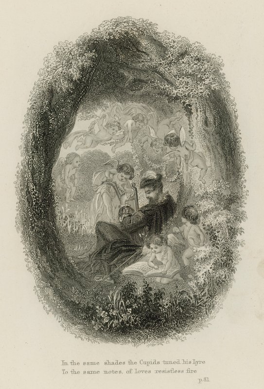 Scena da Windsor Forest, di Alexander Pope da Scottish School