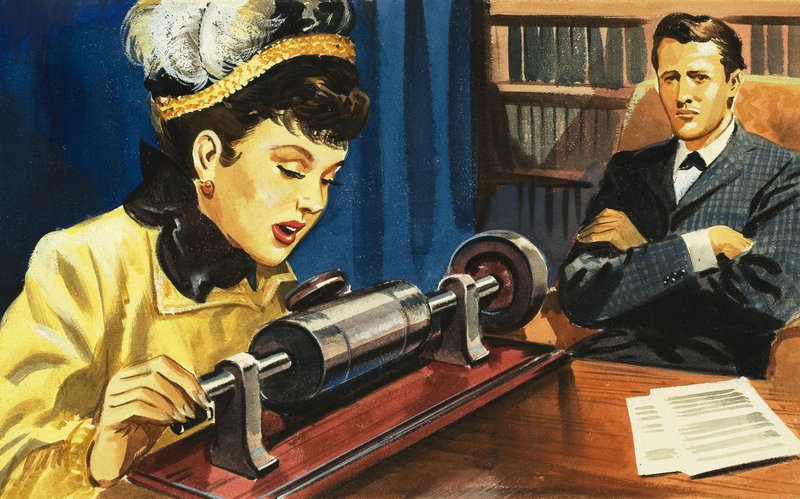 La storia della comunicazione: Dal fonografo al registratore a nastro da Selby Donnison