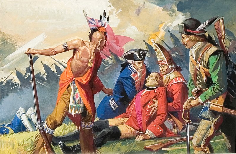 Morte del generale Wolfe da Severino Baraldi