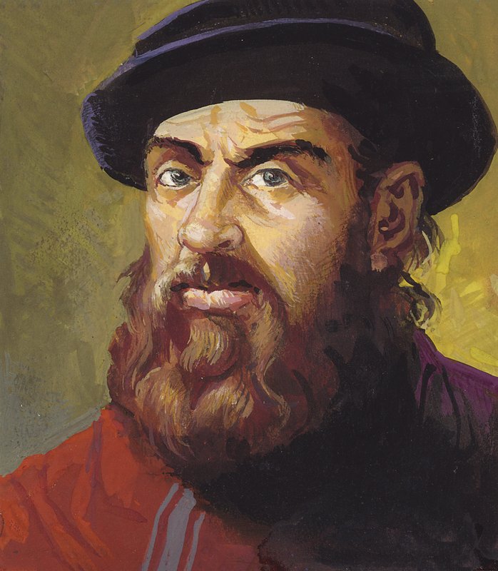 Ferdinand Magellan (gouache on paper) da Severino Baraldi
