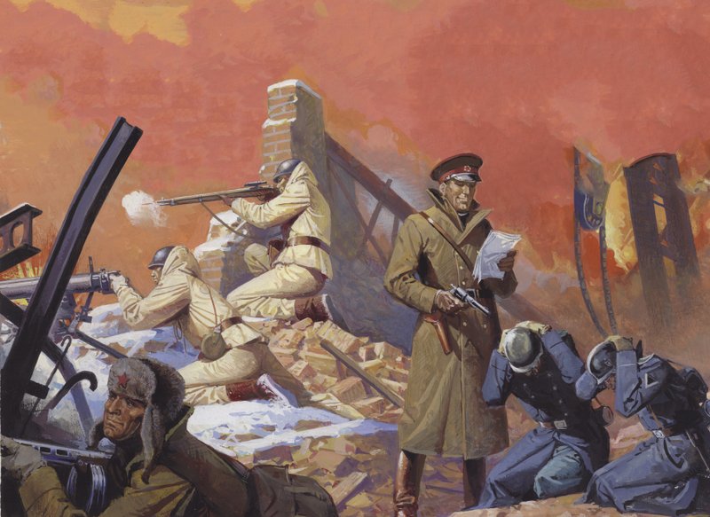 Il generale Georgi Zhukov, durante l