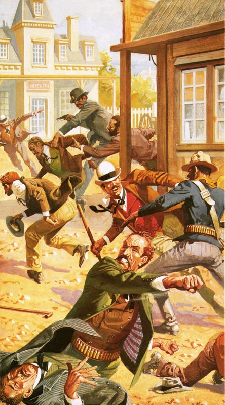 James McParland fugge poco prima di essere smascherato da Severino Baraldi