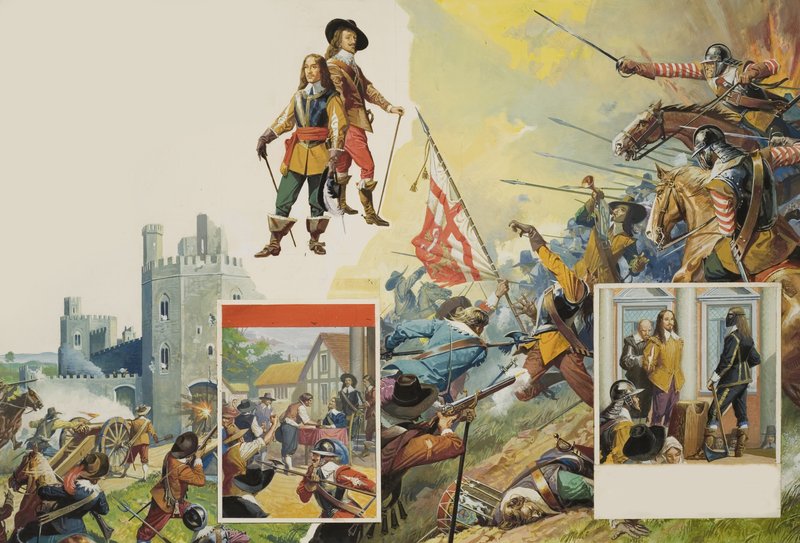 La guerra civile inglese da Severino Baraldi