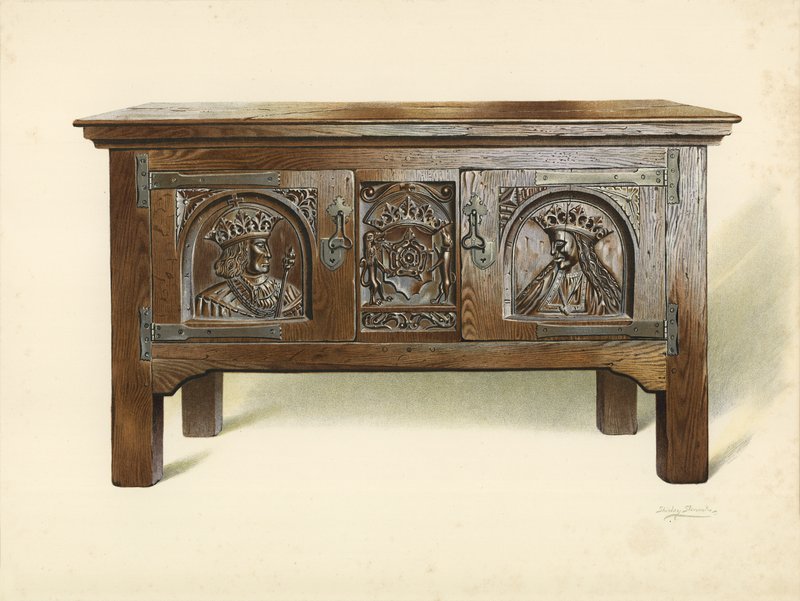 Hutch di Sudbury, nella chiesa di San Giacomo, Louth, Lincolnshire da Shirley Charles Llewellyn Slocombe