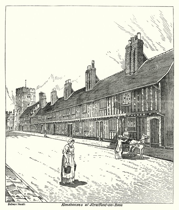 Case di riposo a Stratford-on-Avon da Sidney Heath