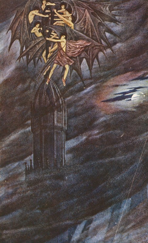 La Leggenda Aurea: Lucifero e i suoi angeli da Sidney Meteyard