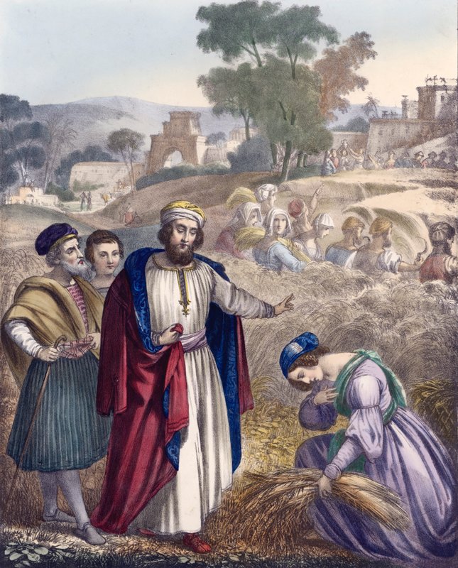 Ruth nel campo di Boaz da Siegfried Detler Bendixen