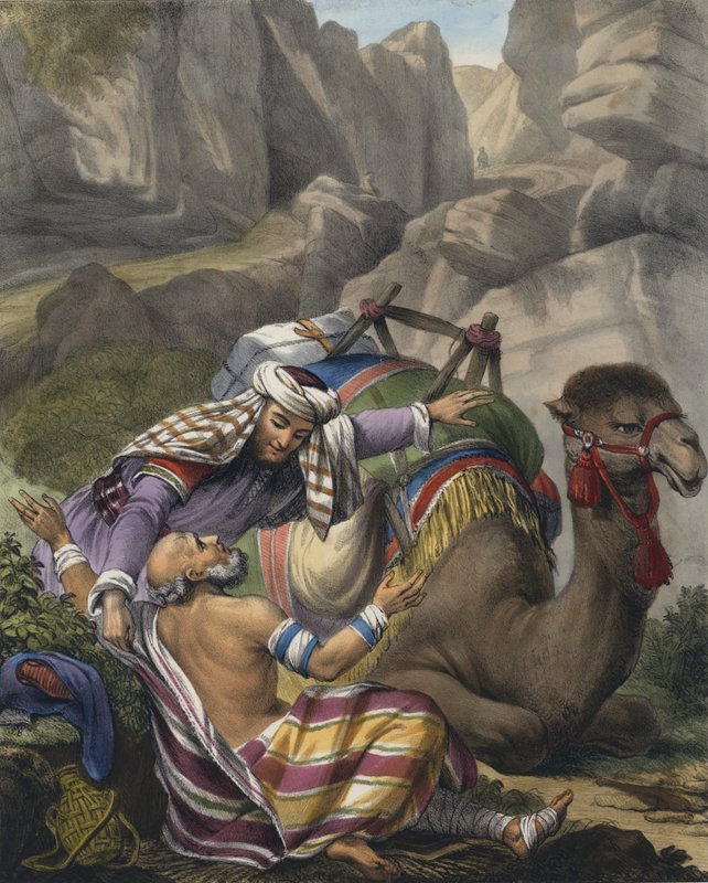 Il Samaritano compassionevole da Siegfried Detler Bendixen