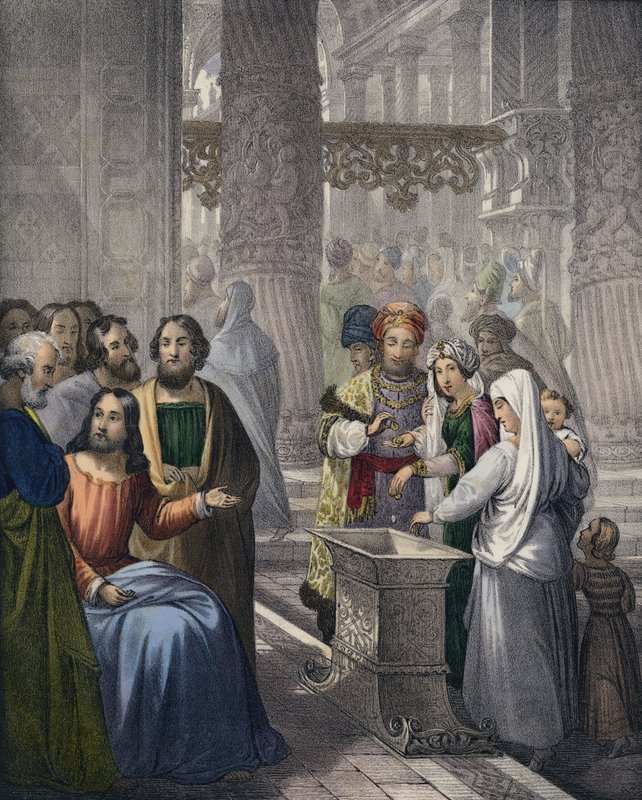 Le due monete della vedova da Siegfried Detler Bendixen