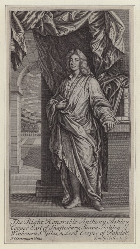 Anthony Ashley Cooper da Simon II (after) Gribelin