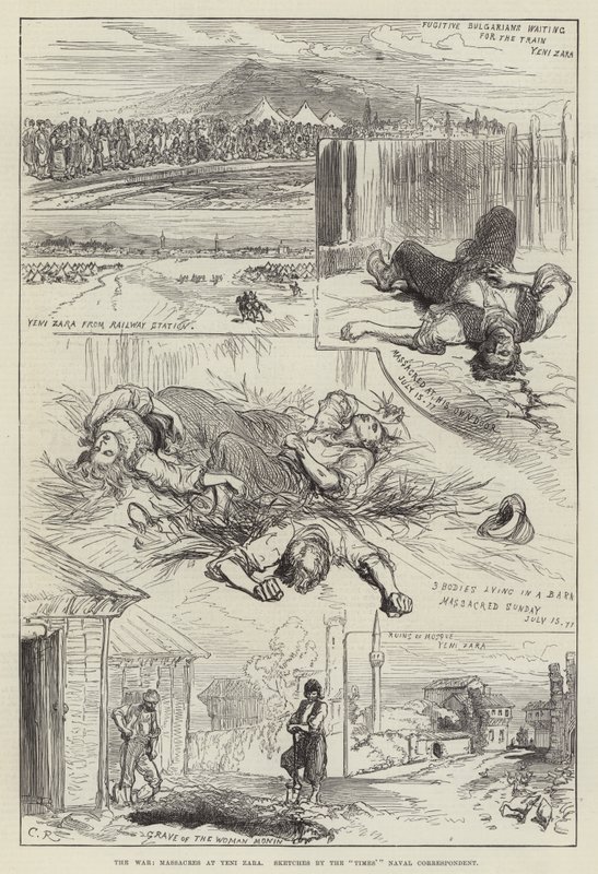 La guerra, massacri a Yeni Zara da Sir John Charles Robinson