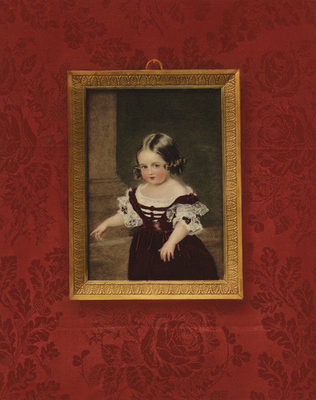 Ritratto della Regina Vittoria da bambina da Sir William Charles Ross