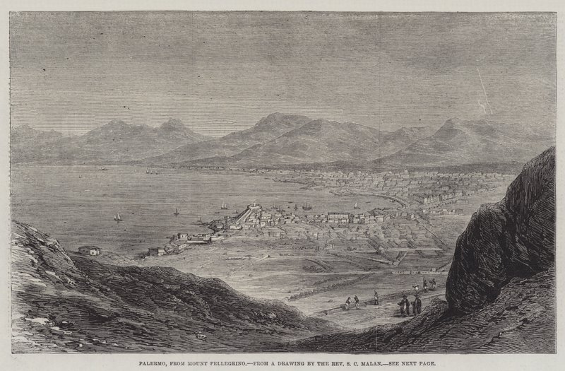 Palermo, dal Monte Pellegrino da Solomon Caesar Malan