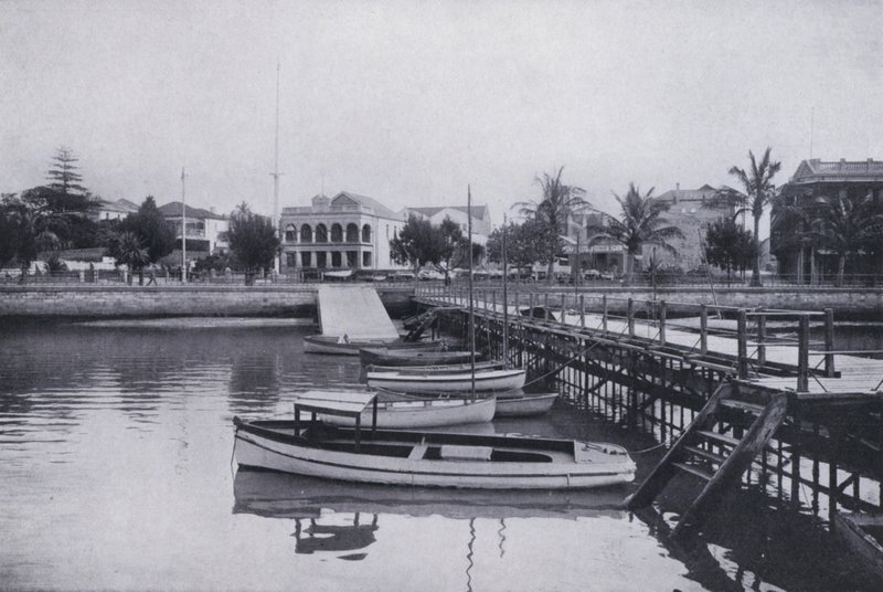 Esplanade, dal molo del Yatch Club, Durban da South African Photographer