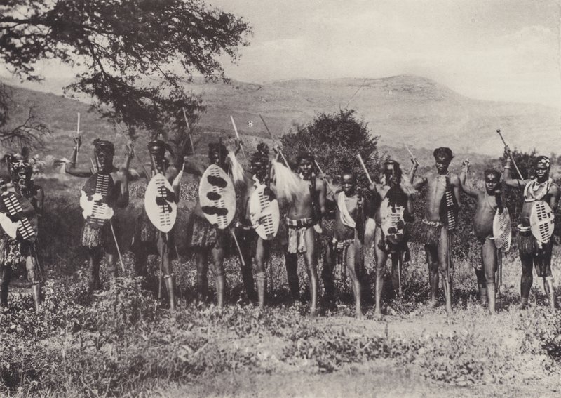 Guerrieri Kafir da South African Photographer