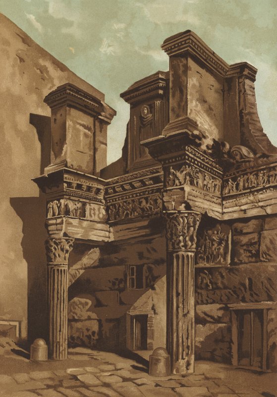 Il Foro di Nerva, Roma da Spanish School