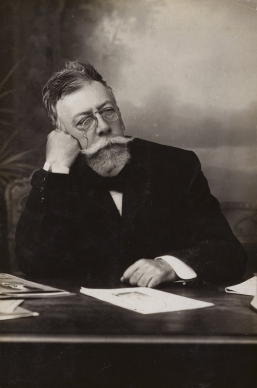 Angel Guimera (1845-1924), drammaturgo spagnolo (foto b/n) da Spanish Photographer
