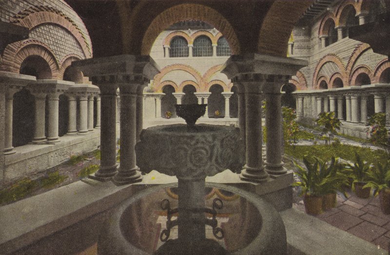 Montserrat: Claustro romanico; Claustro romanico (foto a colori) da Spanish Photographer