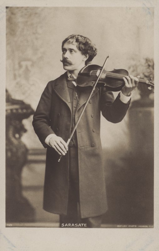 Pablo de Sarasate, violinista e compositore spagnolo da Spanish Photographer