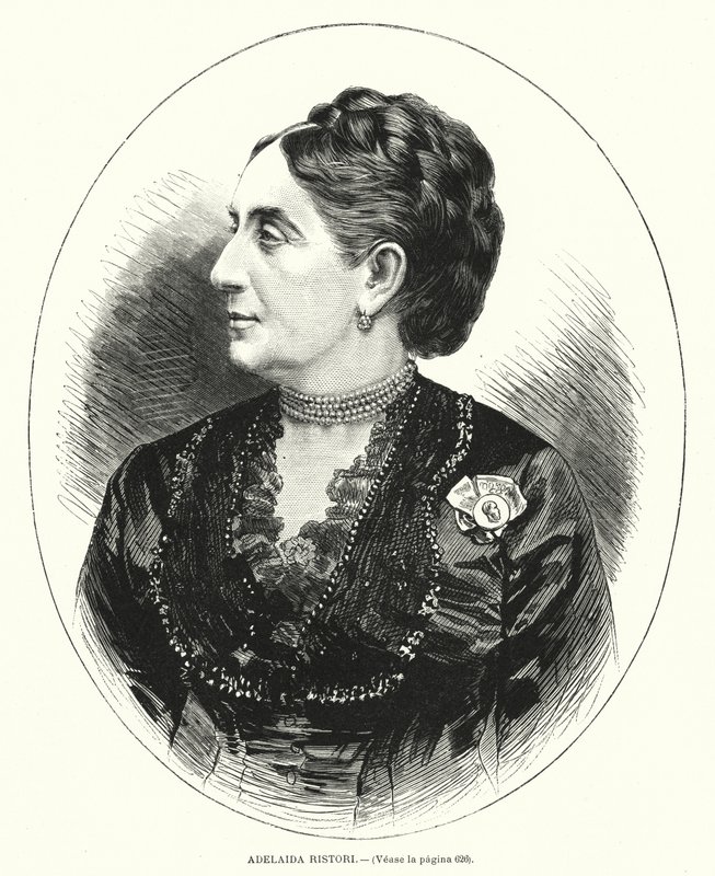 Adelaide Ristori, attrice italiana da Spanish School