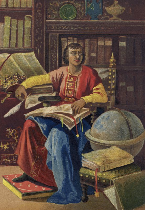 Alfonso X, re di Castiglia, León e Galizia da Spanish School