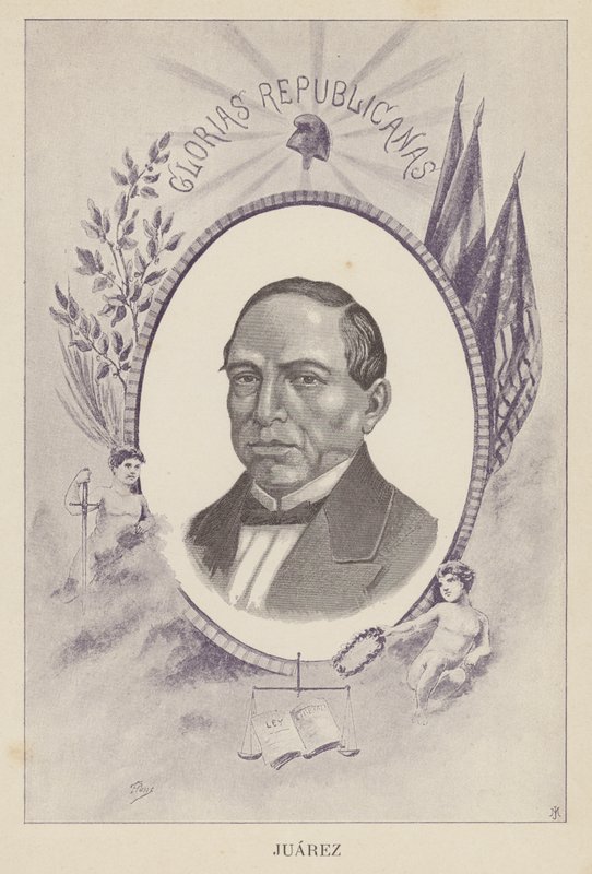 Benito Juarez, avvocato e politico messicano da Spanish School