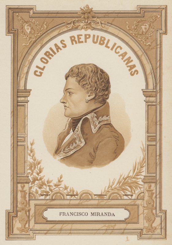 Francisco de Miranda, leader militare e rivoluzionario venezuelano da Spanish School