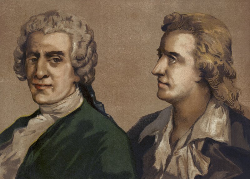 Friedrich Gottlieb Klopstock e Friedrich Schiller, poeti tedeschi da Spanish School