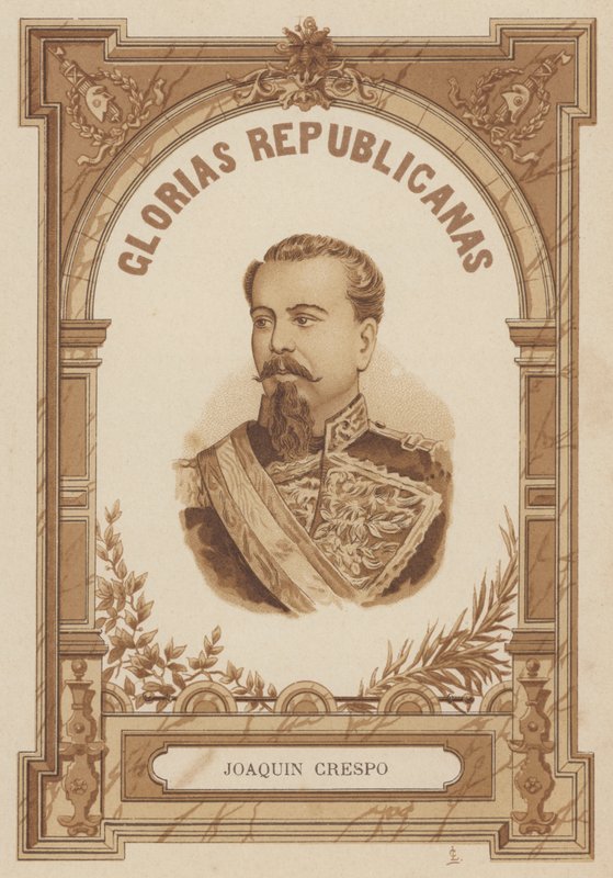 Joaquin Crespo, politico e soldato venezuelano da Spanish School