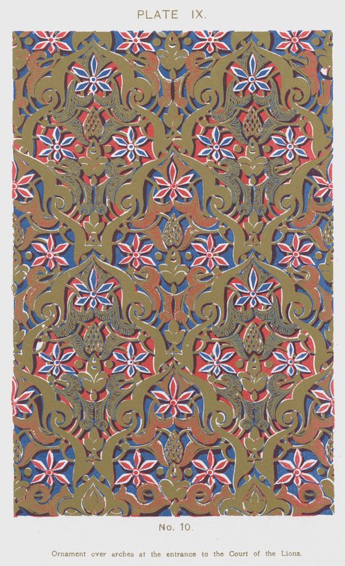 Ornamento sopra gli archi all