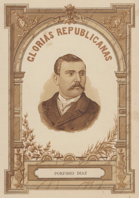 Porfirio Diaz, soldato e politico messicano da Spanish School