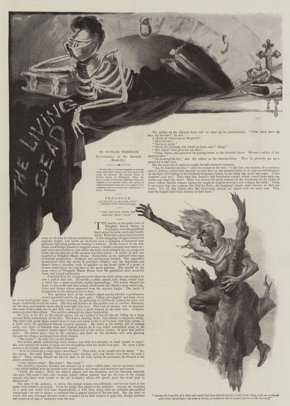 Illustrazione per I morti viventi, di Outram Tristram da St. George Hare