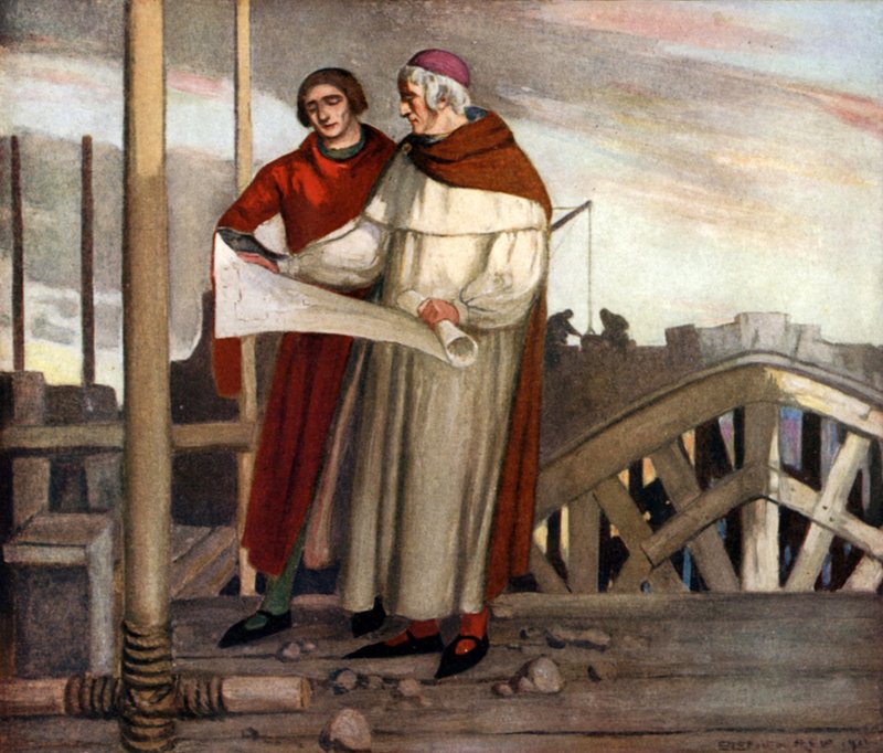La Costruzione della Cattedrale di Winchester da Stephen Reid