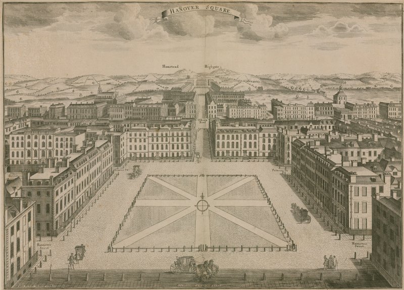 Piazza di Hannover, Londra da Sutton Nicholls