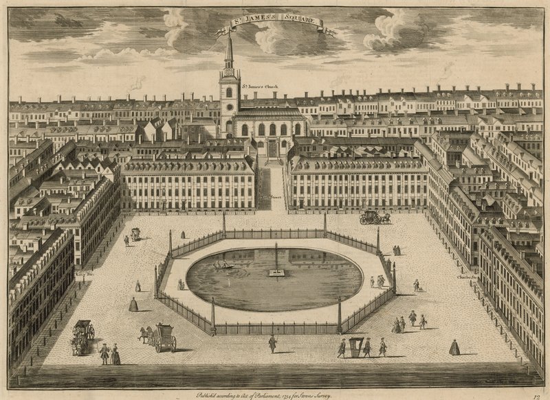 Piazza San Giacomo, Londra da Sutton Nicholls