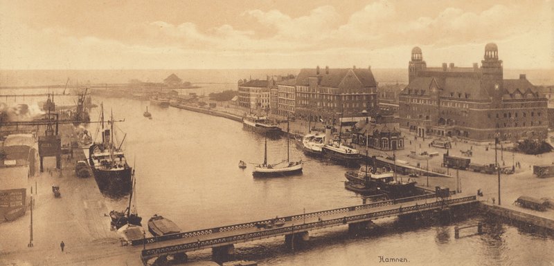 Malmo: porto (foto b/n) da Swedish Photographer