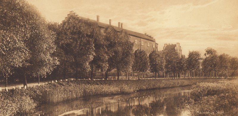 Malmo: Castello di Malmohus (foto b/n) da Swedish Photographer
