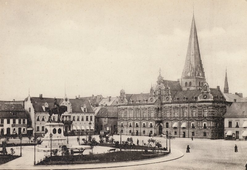 Svezia: Skane, Malmo, Stortorget Och Radhuset da Swedish Photographer