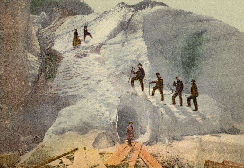 Berner Oberland: Grindelwald, Ghiacciaio Inferiore (foto colorata) da Swiss Photographer