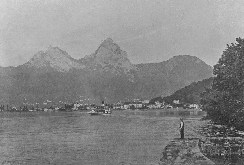 Brunnen e i Mythen, Lago dei Quattro Cantoni da Swiss Photographer