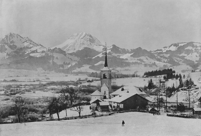 Il Moleson, Vista da Broc, Gruyère da Swiss Photographer